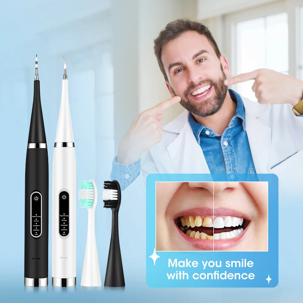 High Frequency Teeth Cleaner: Electric, Tartar & Plaque Removal