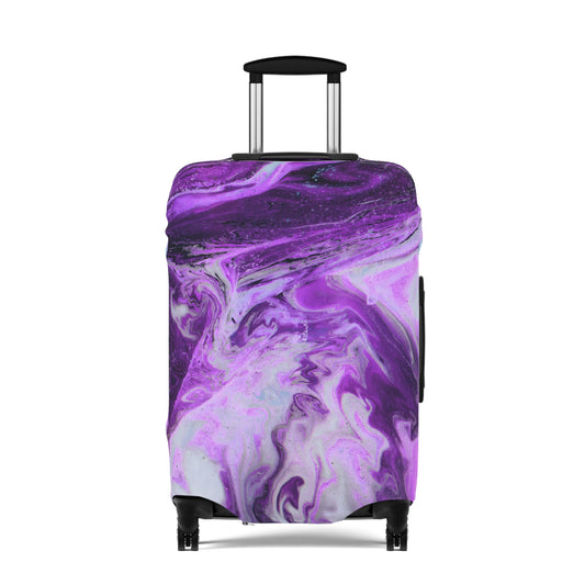 Luggage Cover – Midnight Amethyst