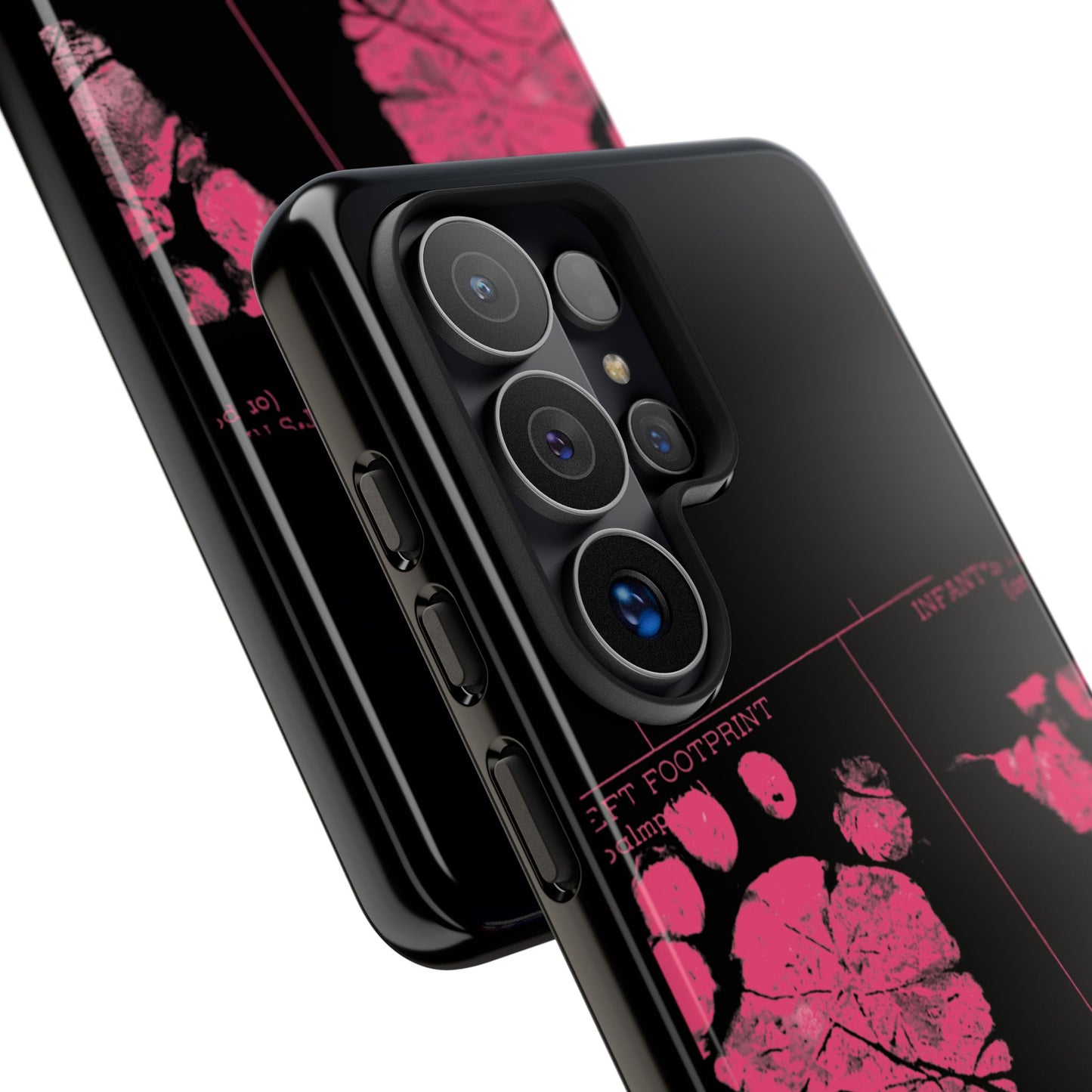 Protective Phone Case – Mom’s Little Pink Footprints