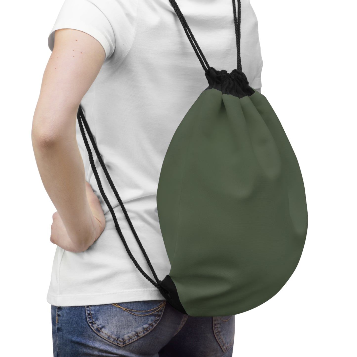 Drawstring Bag – Cabin Green