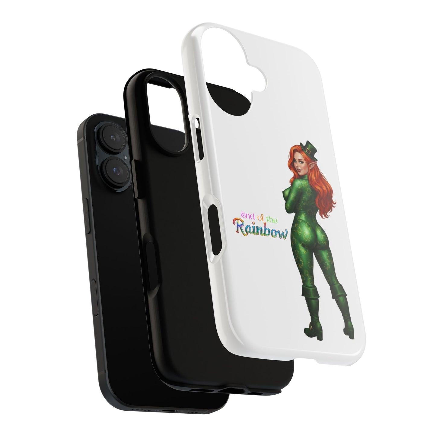 Protective Phone Case – “End of the Rainbow” St. Patrick’s Day Design