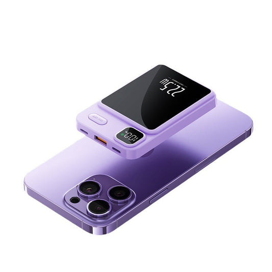 Magnetic Power Bank – Slim Wireless Charging