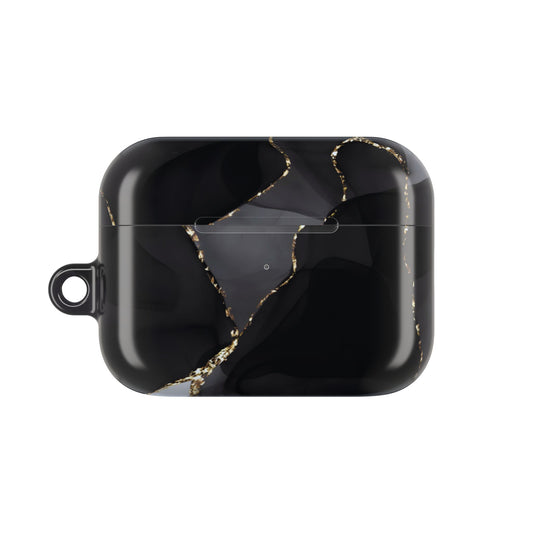 Earbud Case Cover – Obsidian Vein