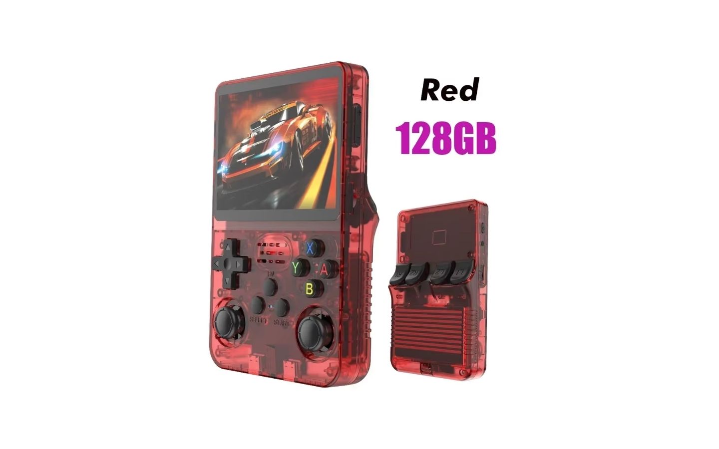 R36S Retro Gaming System: 256GB, 3.5" IPS, Portable