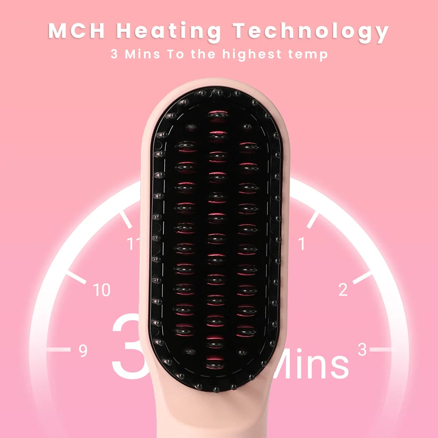 Hair Dryer Brush Negative Lon 3 in 1 Hot Air Dryer Styler and Volumizer Pro Hair Straightener Curler Blow Dryer Brush