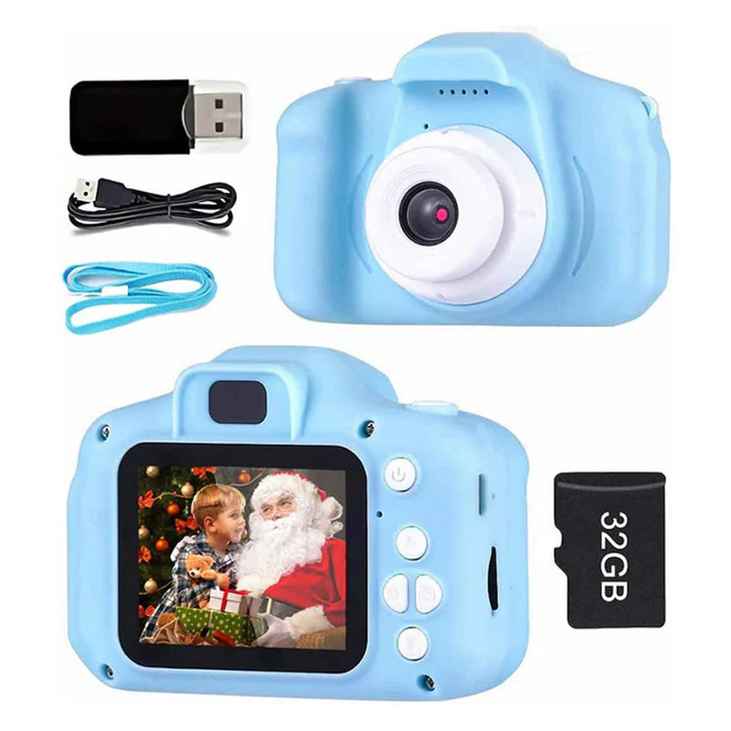 Children Kids Camera Mini Educational Toys for Kids Children Gifts Birthday Gift Digital Camera 1080P Projection Video Camera
