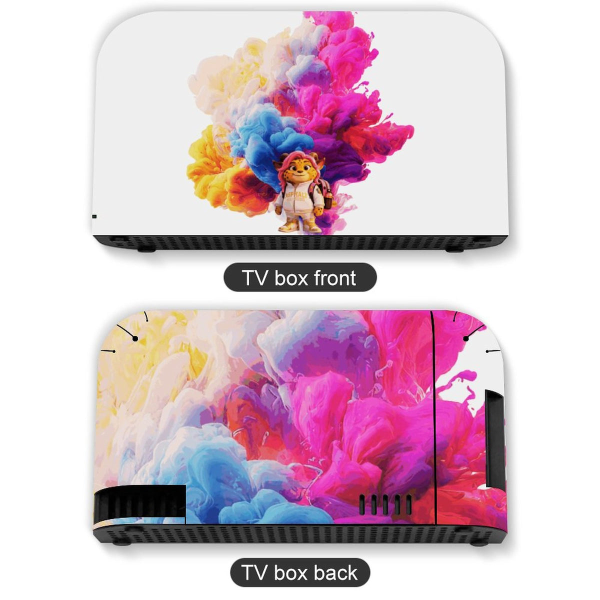 Console Skin Kit – Monster Splash