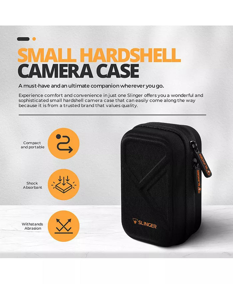 MNB5Z 56MP 5K Ultra HD 2.8" LCD Screen Digital Camera, Black, Bundle with Camera Case, 64GB Memory Card, Multi Card Reader