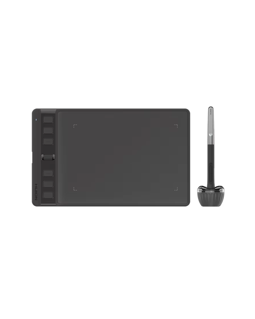 Inspiroy 2 S Graphics Tablet - 6.3x3.9" Pentech 3.0, Battery-Free Stylus, 6 Keys