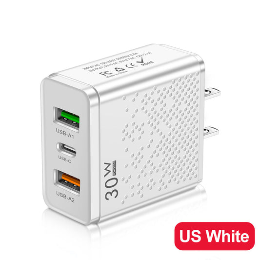 USB Wall Charger – Triple Port