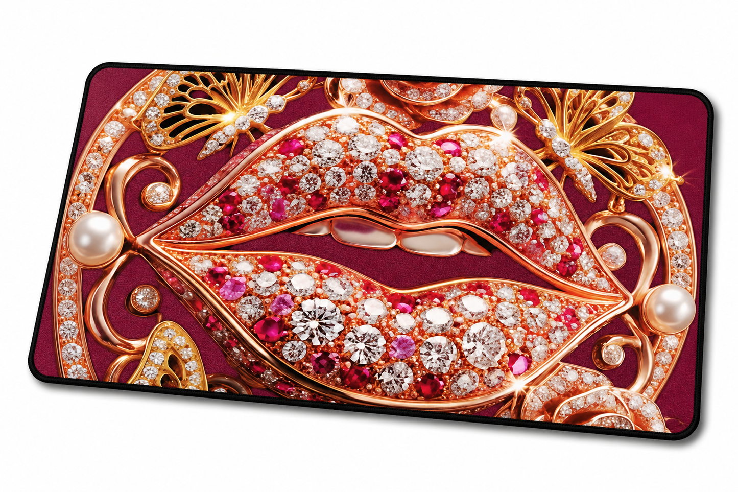 Desk Mat – Kiss of Gold