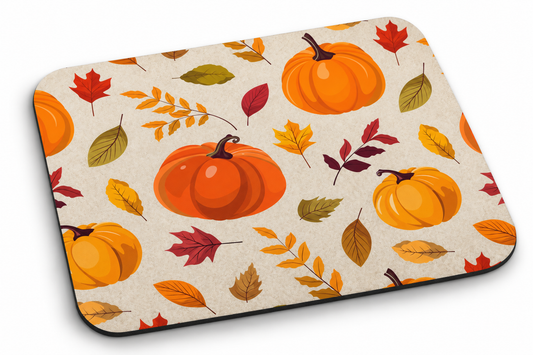 Rectangle Mouse Pad – Falling for Pumpkin