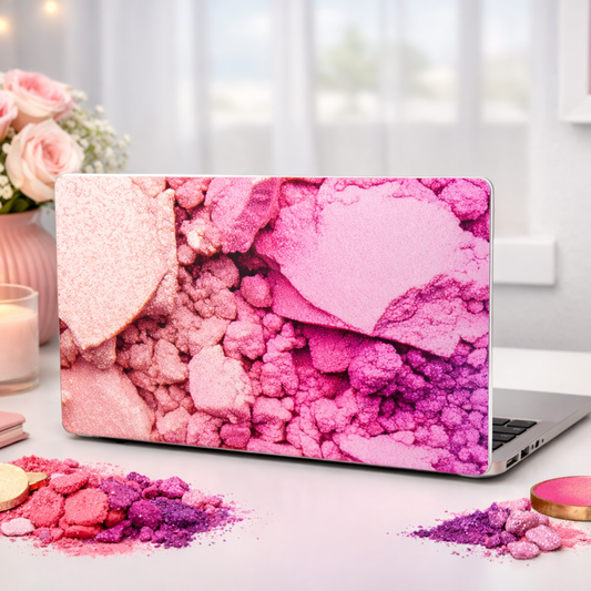 Clear Laptop Case – Blush Crush