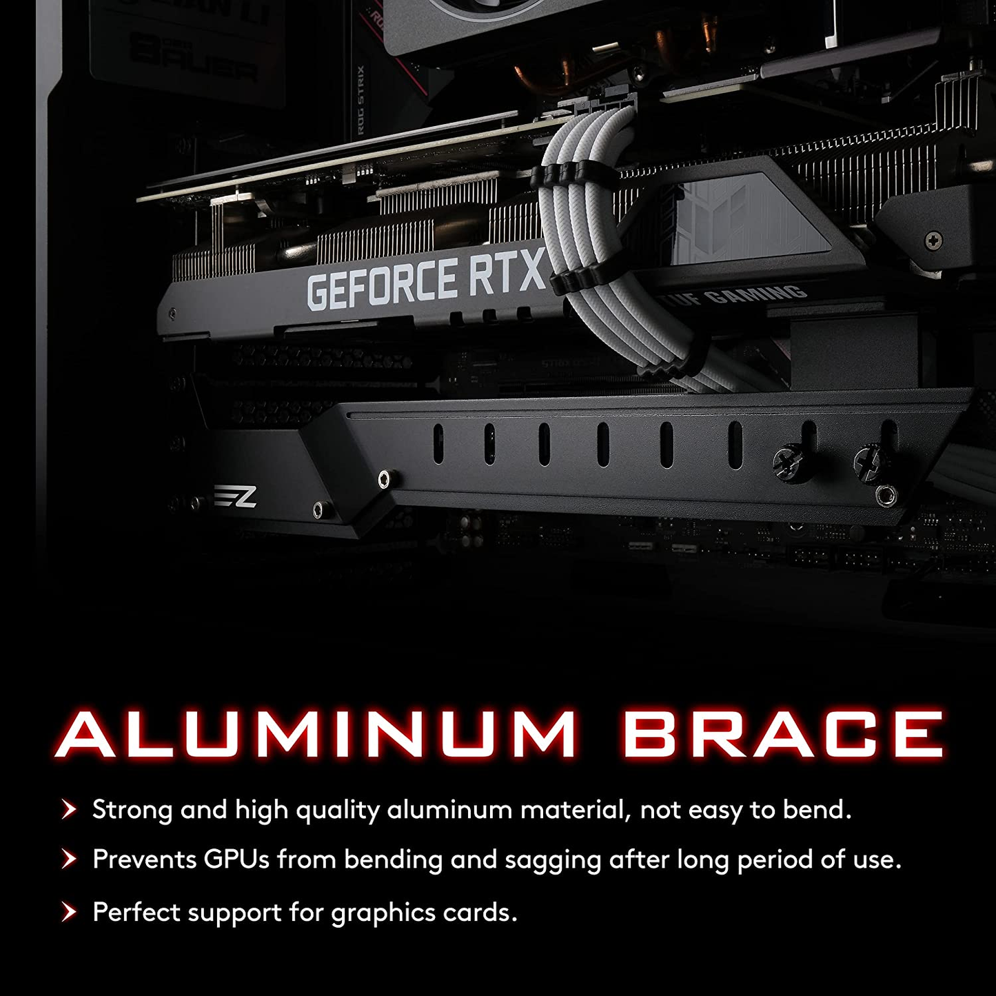 EZDIY-FAB GPU Support Bracket - Graphics Card Holder Brace for Video Cards