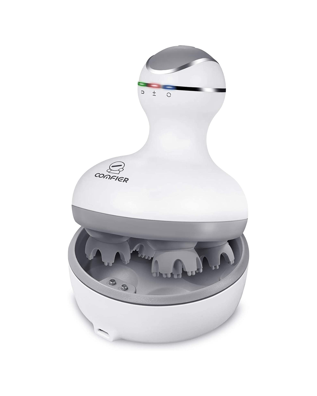 Electric Cordless Scalp Massager - 84 Nodes for Hair Growth & Stress Relief (Portable)