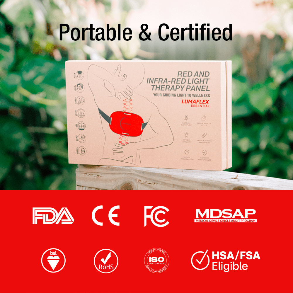 Red Light & Infrared Therapy Wrap - Essential Pain Relief & Recovery Solution