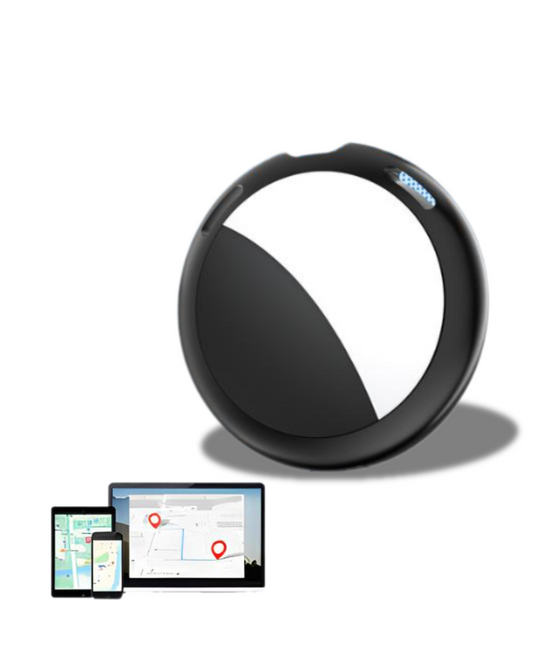 Paquete de 2 rastreadores GPS ocultos - Rastreadores impermeables certificados por Apple Find My (sin costo)