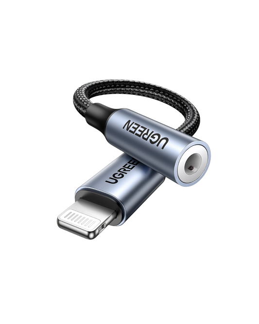 Lightning to 3.5mm Headphone Adapter - Apple MFi Certified Audio Jack for iPhone