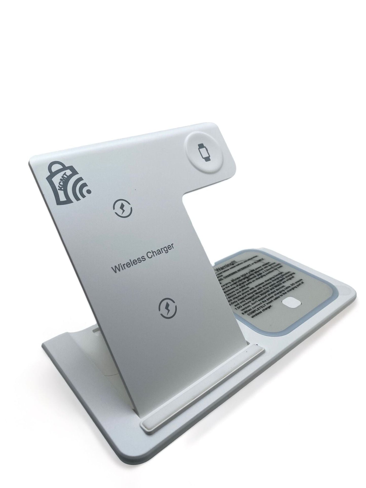 Cargador inalámbrico plegable 3 en 1: estación de carga rápida para múltiples dispositivos