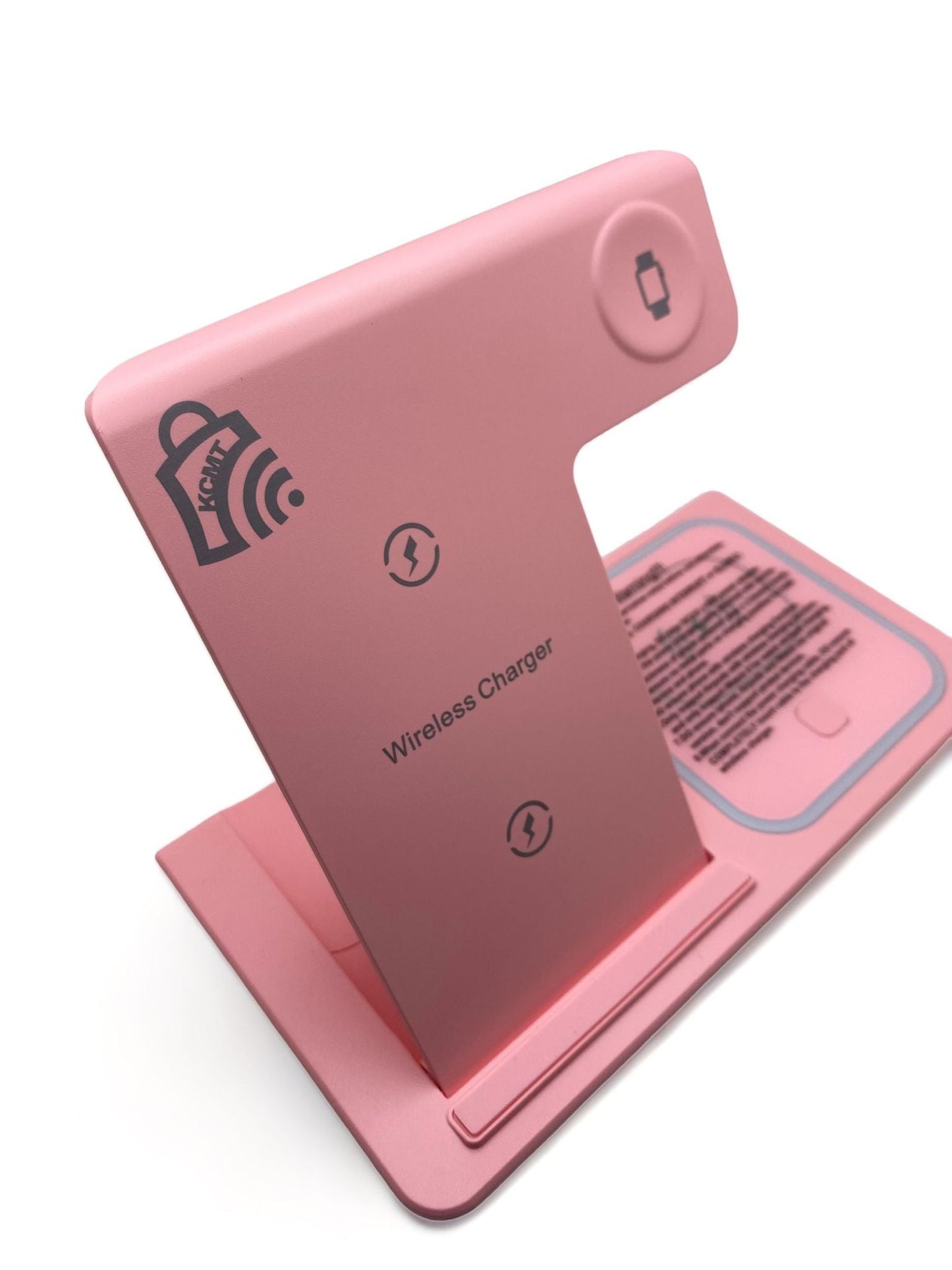 Cargador inalámbrico plegable 3 en 1: estación de carga rápida para múltiples dispositivos