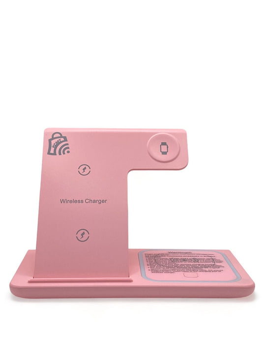 3-in-1 Foldable Wireless Charger - Multi-Device Fast Charging Station