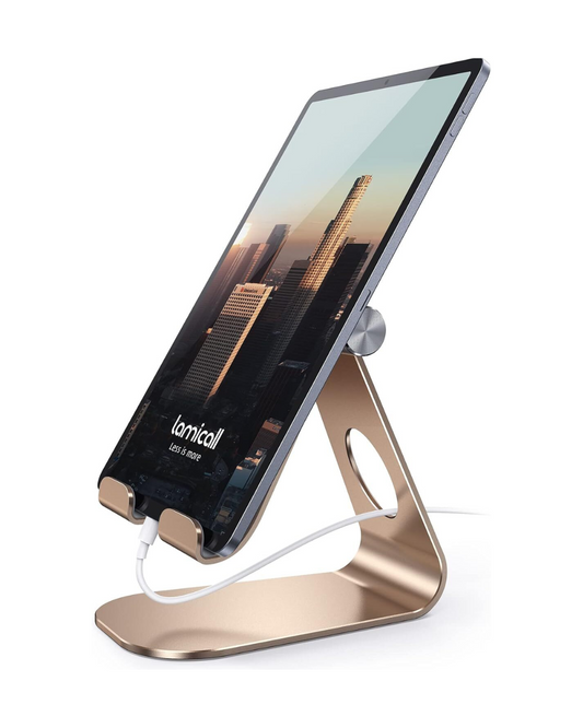 Soporte ajustable para tableta Lamicall - Base de escritorio para tabletas