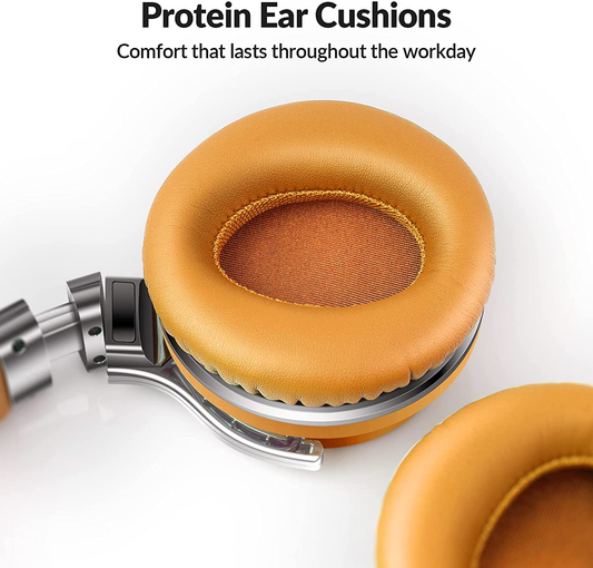 Active Noise Cancelling Wireless Headphones – 30H Playtime, Bluetooth 5.0, 45mm Drivers, Built-In Mic, All-Day Comfort