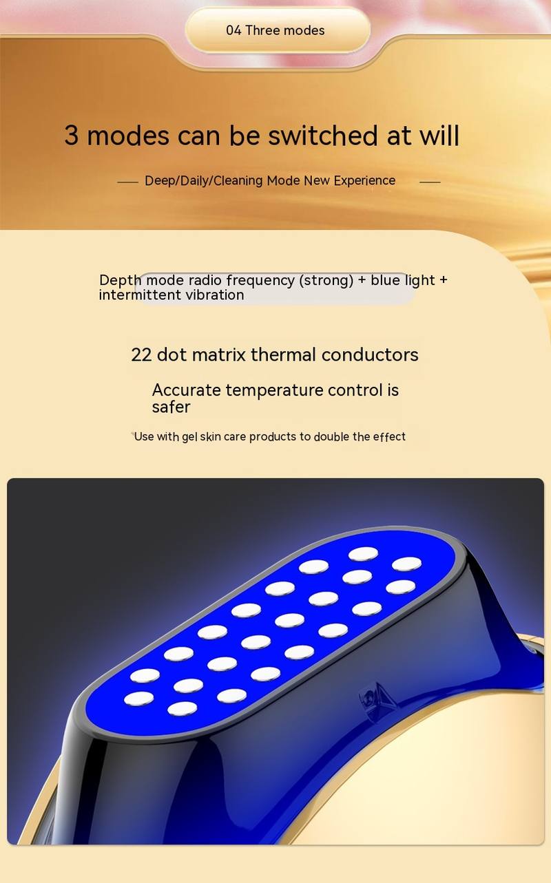 Mini Collagen Boosting Facial Heating Device - At-Home Beauty Therapy Tool
