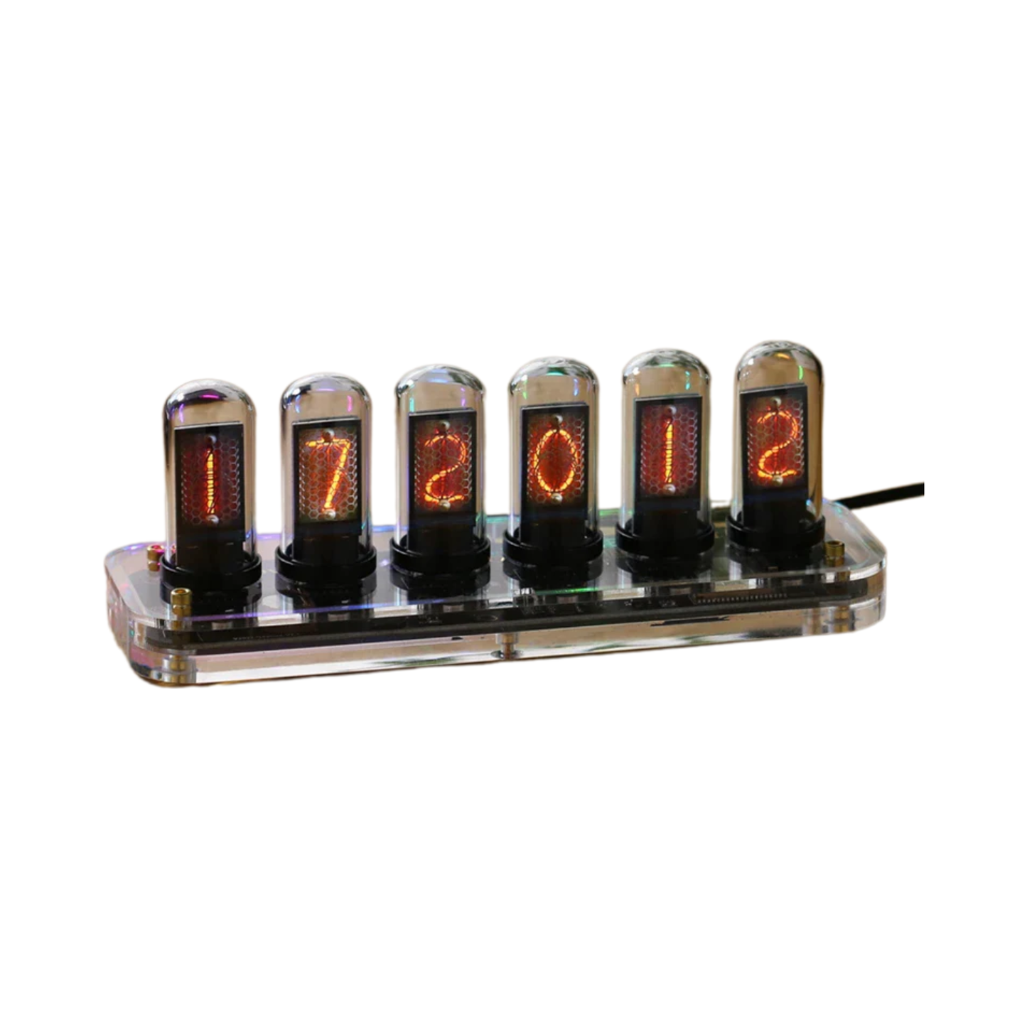 Nixie Tube Clock Kit - Digital Calendar, Gesture Control, Desk Decoration