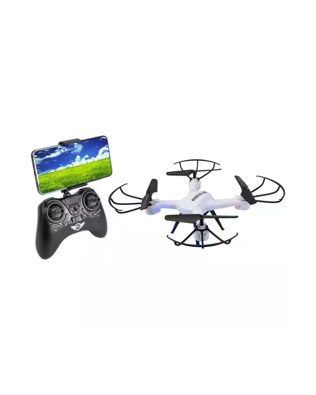 Pro Quadcopter Drone - Wi-Fi Camera, Remote Control, Phone Holder