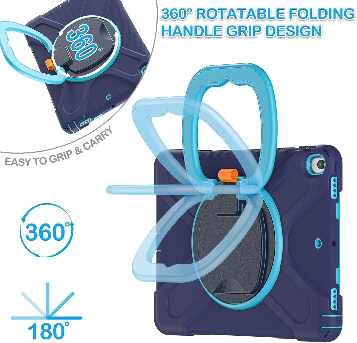 Funda protectora para iPad con correa para el hombro - Compatible con Pro y Air 3 de 10,5"