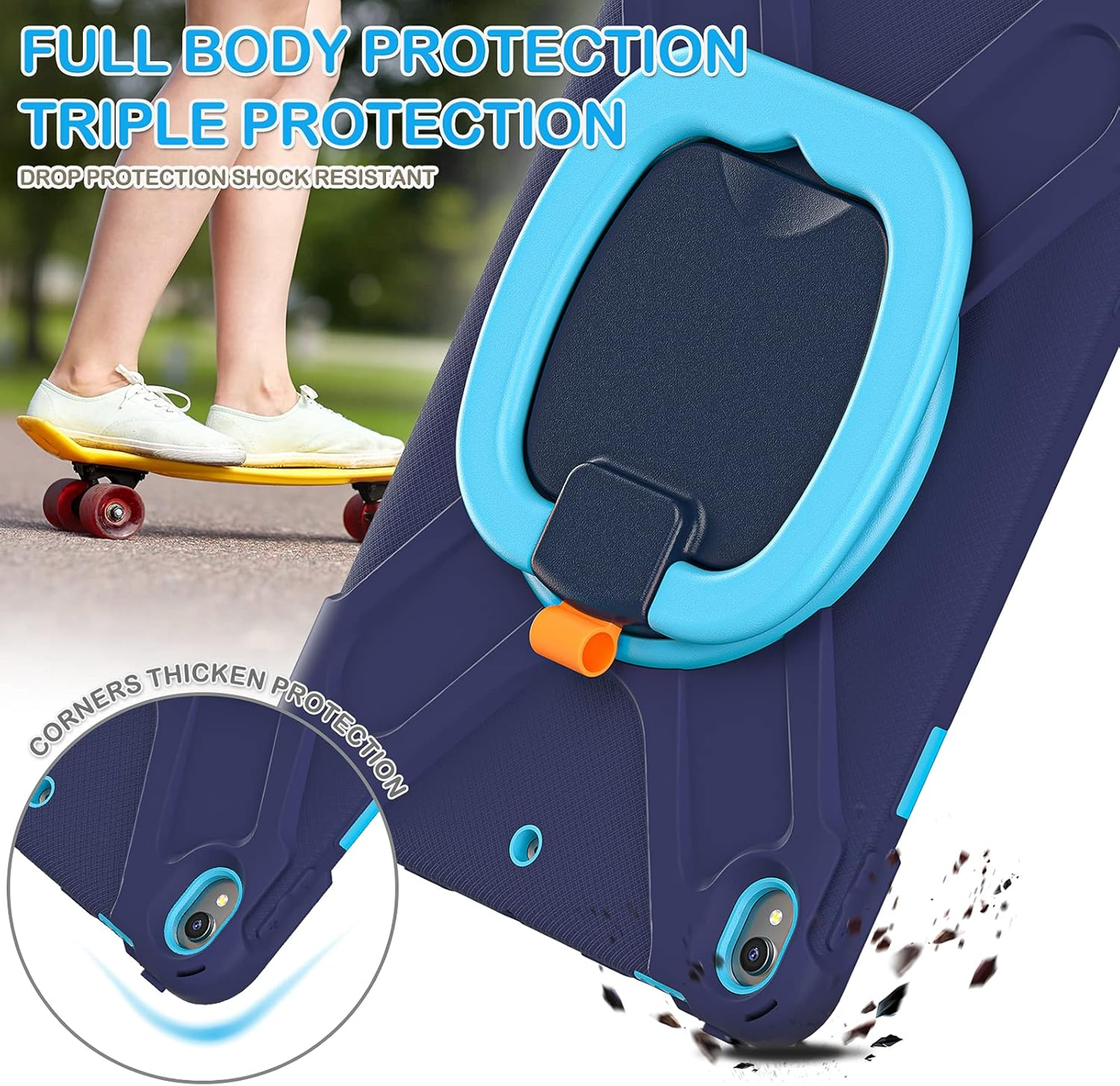 Funda protectora para iPad con correa para el hombro - Compatible con Pro y Air 3 de 10,5"