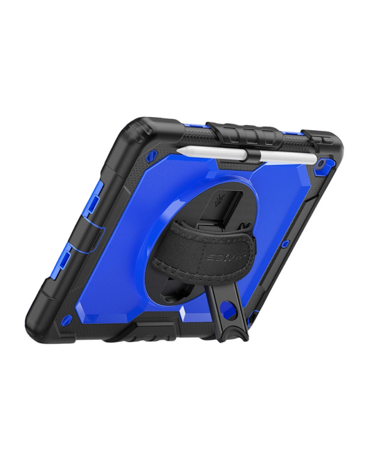Funda con soporte giratorio para iPad 7/8/9: asa de 360° y protección de soporte