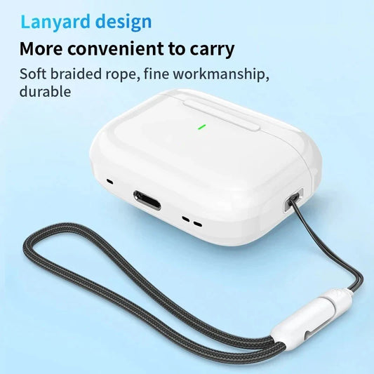 2025 Air Pro True Wireless Bluetooth Earbuds – Active Noise Cancellation, Low Latency, AAC Codec, Bluetooth 5.0, HiFi Sound, Built-In Mic, App Support, For iPhone & Android