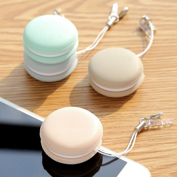 Macaron Phone Screen Cleaner Lens Cleaning Cloth with Hanging Loop