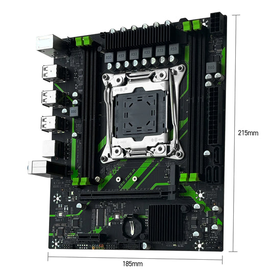 X99 PR9-H Motherboard Optional Xeon E5 2640 V4 LGA 2011-3 CPU Kit Set 16GB DDR4 Memory RAM NVME M.2