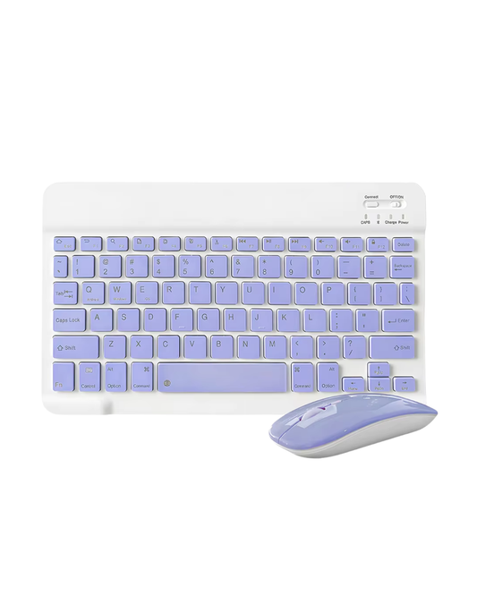 Mini teclado inalámbrico Bluetooth portátil para iPad, teléfono, tableta y Android