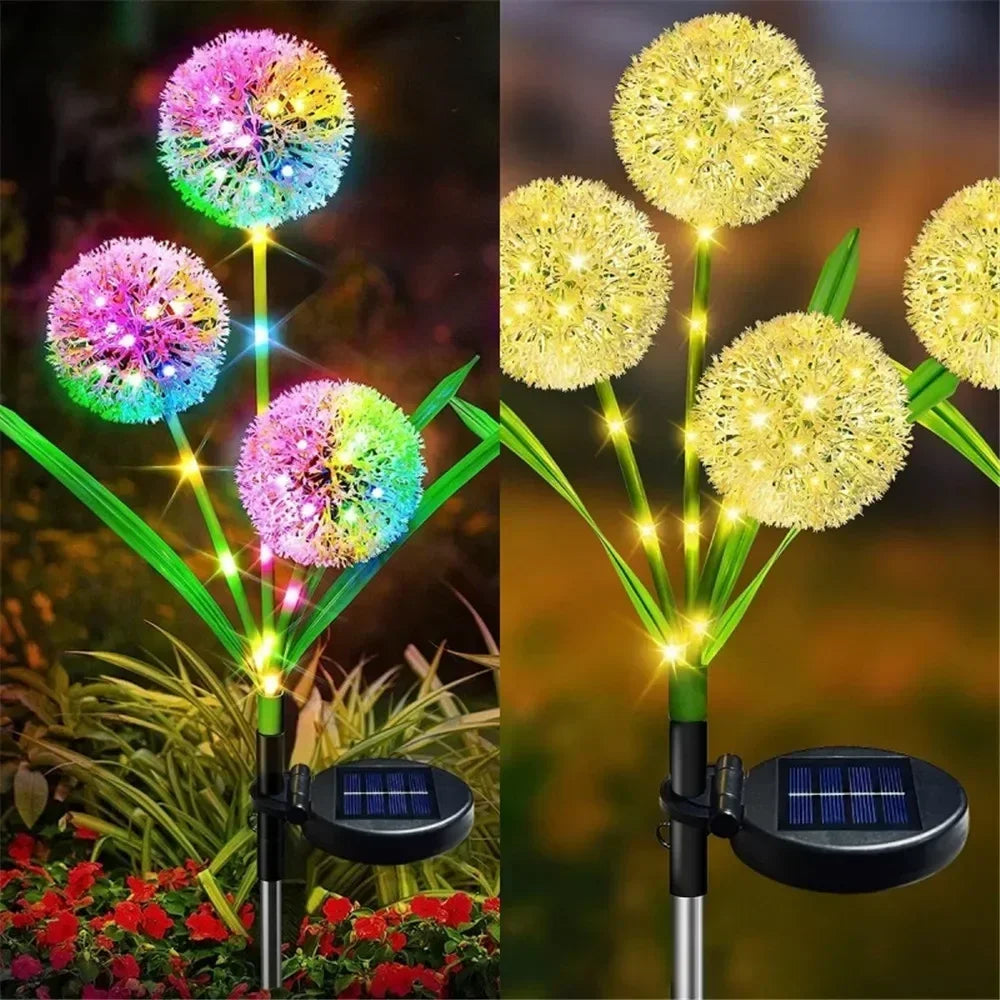 Solar Dandelion Garden Lights