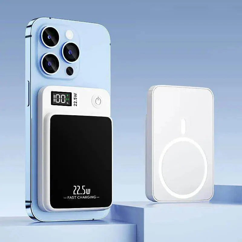 PowerHub ChargeMate Wireless Charger - MagSafe Power Bank for iPhone