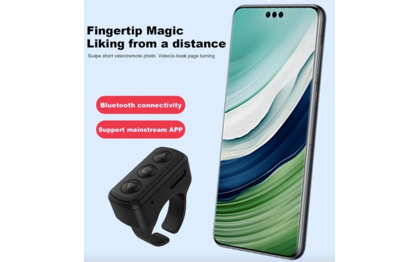 Remote Control Scrolling Finger