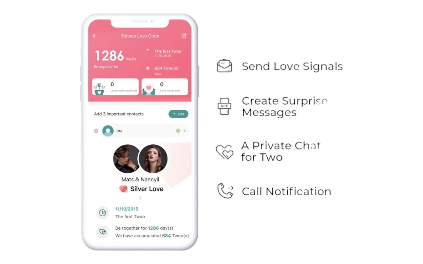 Pulseras táctiles de larga distancia Miss You que se iluminan y vibran para parejas