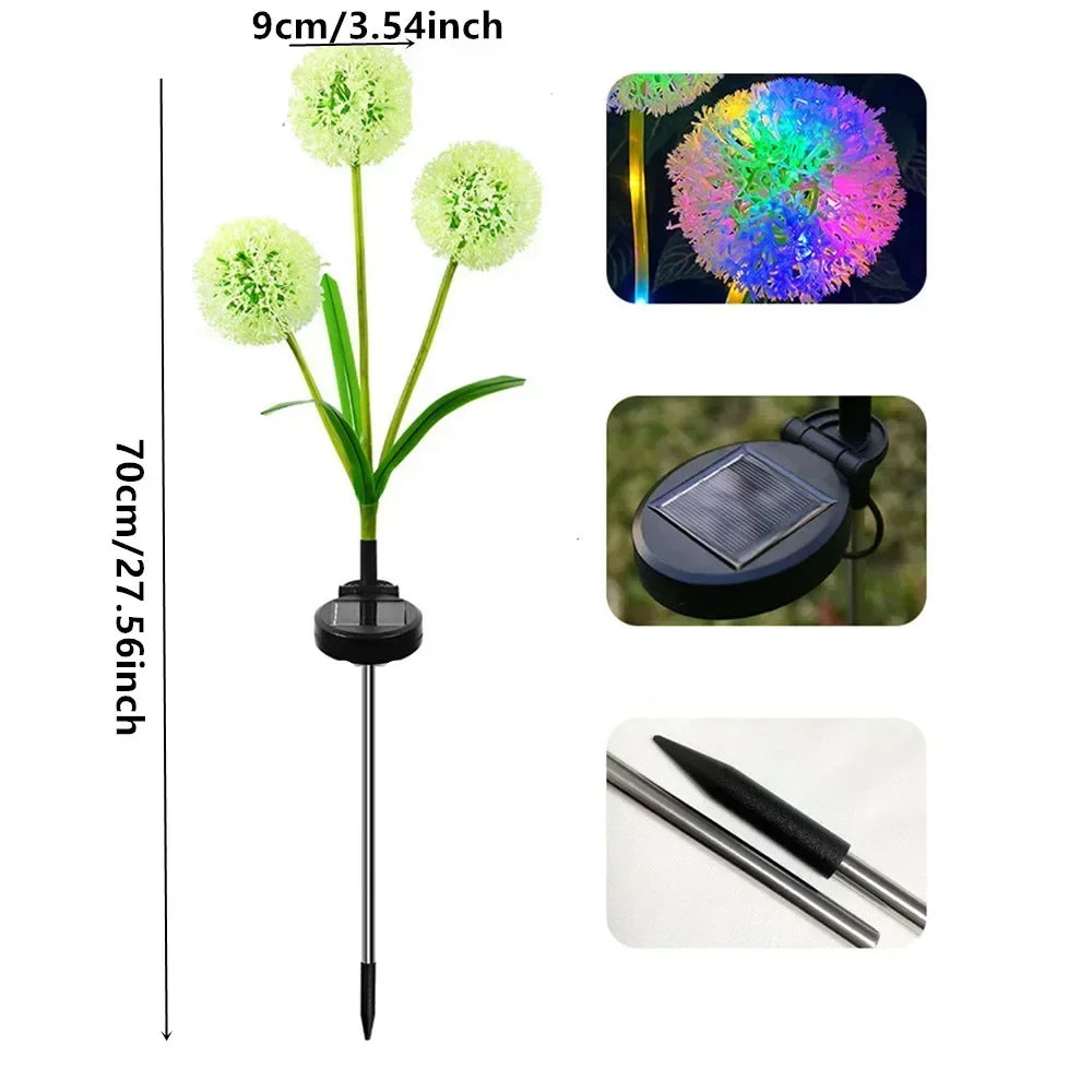 Solar Dandelion Garden Lights