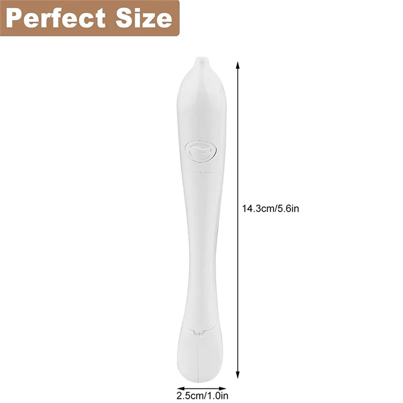 Electrical Latte Art Pen Cake Decoration Pen Coffee Carving Pen for Coffee Cake Baking Pastry Tools White