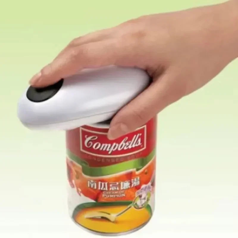 1Pc Automatic Can Opener /Manual Jar Opener Tin Touch None Sharp Edges Electric High Power Jar Tin Can Openers Kitchen Gadgets