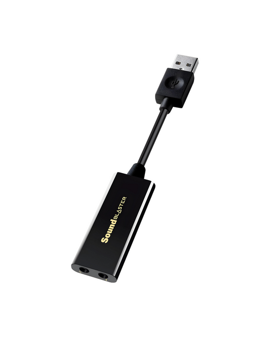 Sound Blaster Play! 3 USB Audio Adapter - 24-Bit 96kHz for Windows/Mac
