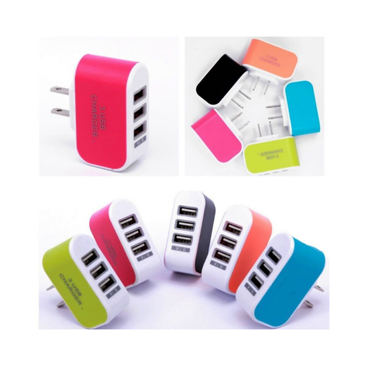 USB Wall Charger – Triple Port