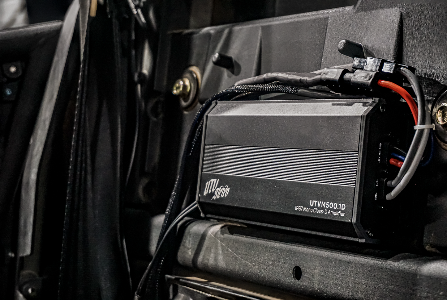 M-Series 500W Mono Amplifier - High-Performance UTV Audio Power