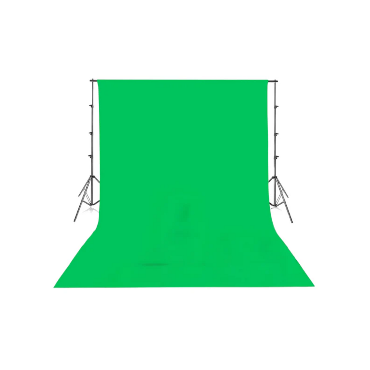 8.5x10ft Photography Stand & 10x12ft Green Screen - Professional Background System