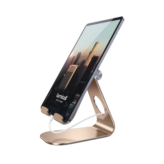 Soporte ajustable para tableta Lamicall - Base de escritorio para tabletas