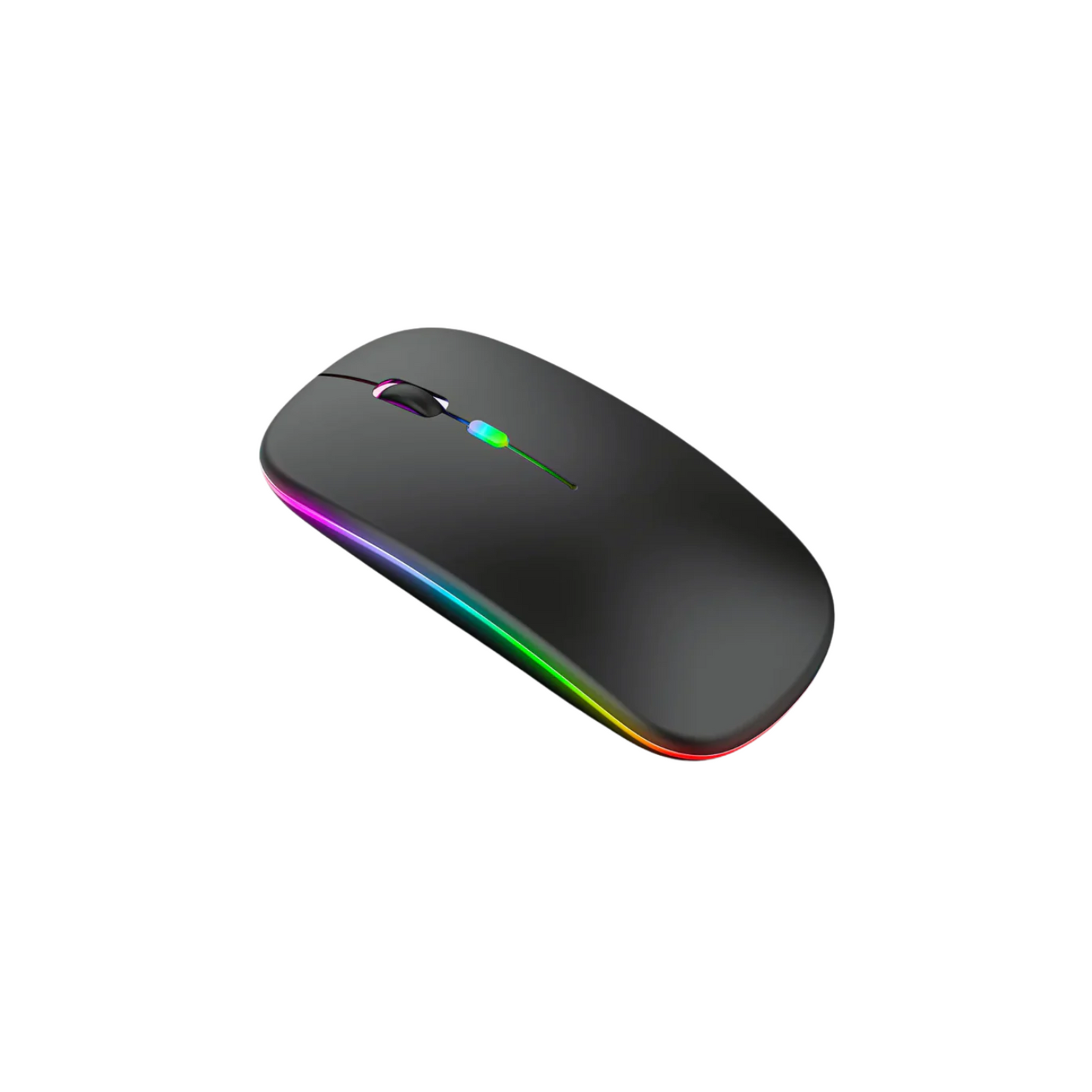 Bluetooth 5.0 Wireless Mouse - USB Rechargeable RGB Gaming Mouse 2.4GHz 1600DPI